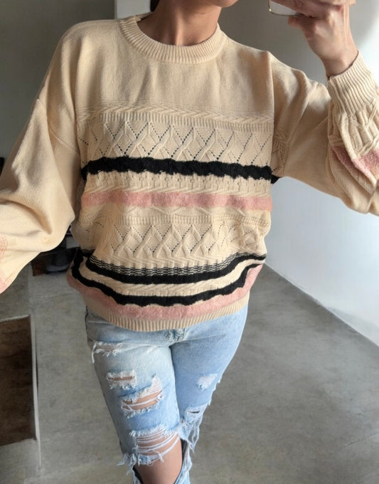 Pull beige